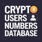 Crypto users Numbers Database