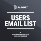 Playbet Users Email List