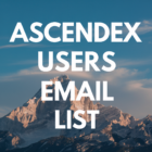 AscendEX Users Email List